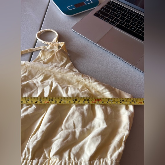 Torrid NWT Size 4 Yellow Dess Braided Straps , tie back - Picture 6 of 8